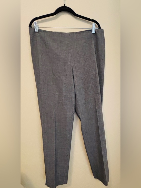 Lafayette 148 New York Pants - Lafayette 148 New York Gray Tailored Dress Pants 100% Virgin Wool Women’s 14